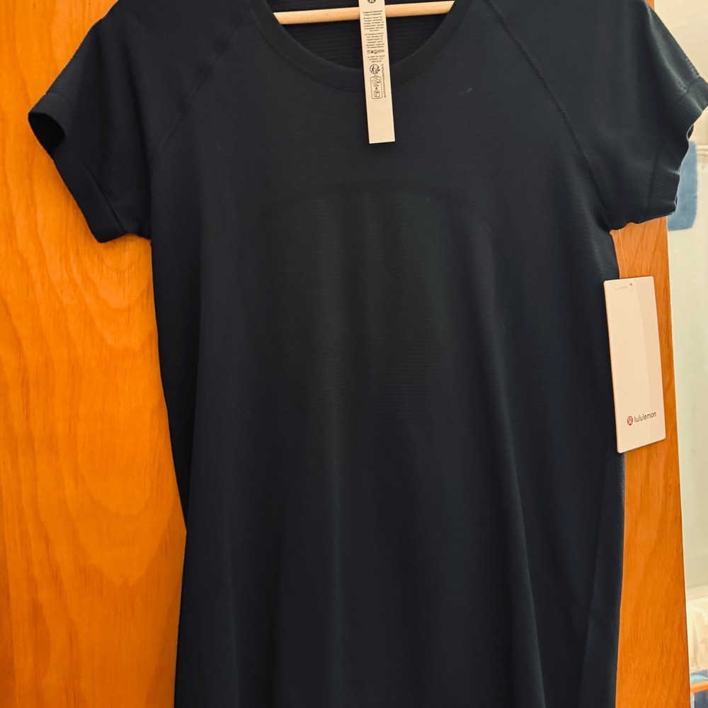 lululemon athletica Navy Short Sleeve Tee—brand new with tags